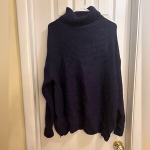 9fifty Dark Blue Knit Sweater
